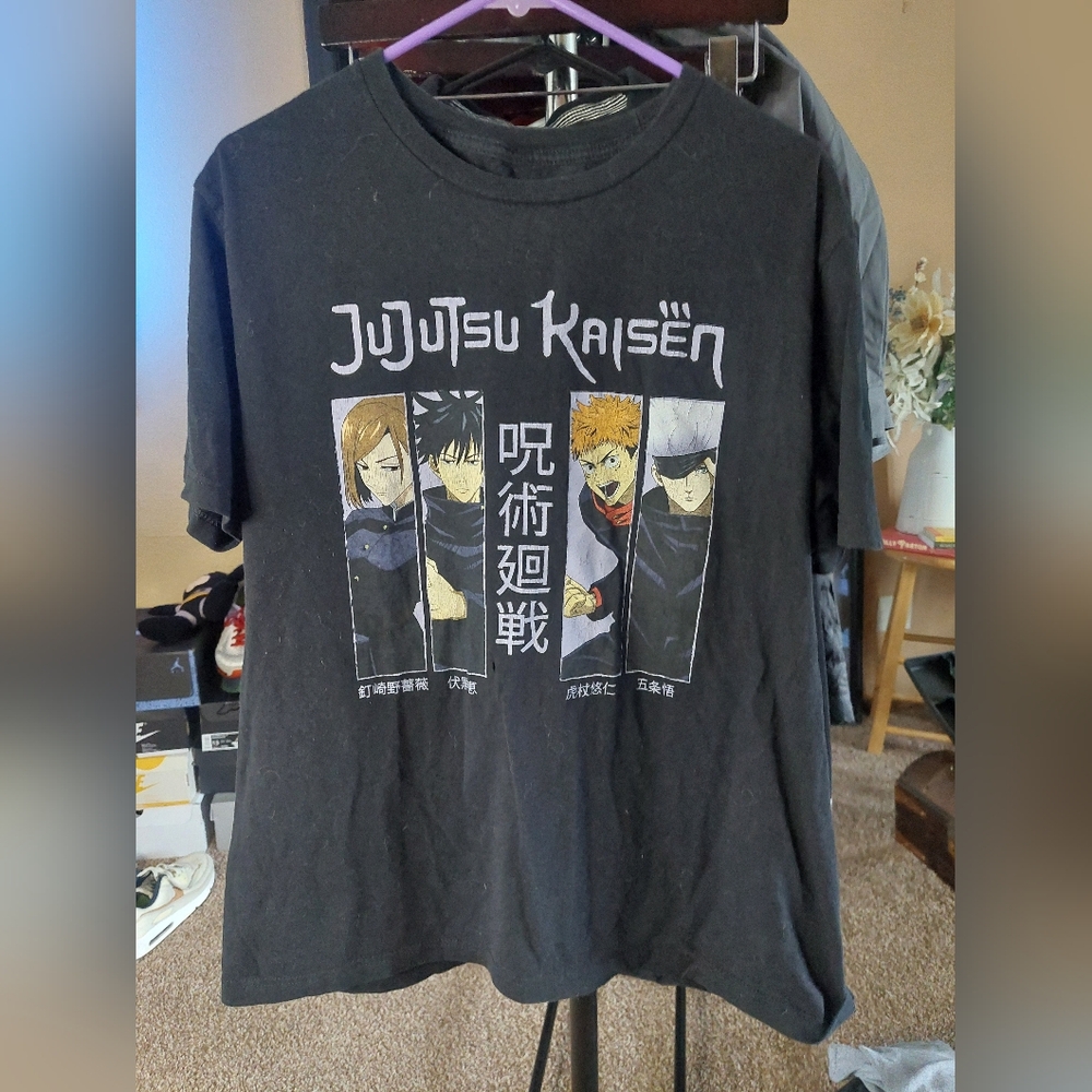 Jujutsu Kaisen Black Graphic T-Shirt
